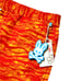 Psycho Bunny Foley Mens XXXL Neon Red Patterned Swim Trunks