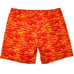 Psycho Bunny Foley Mens XXXL Neon Red Patterned Swim Trunks