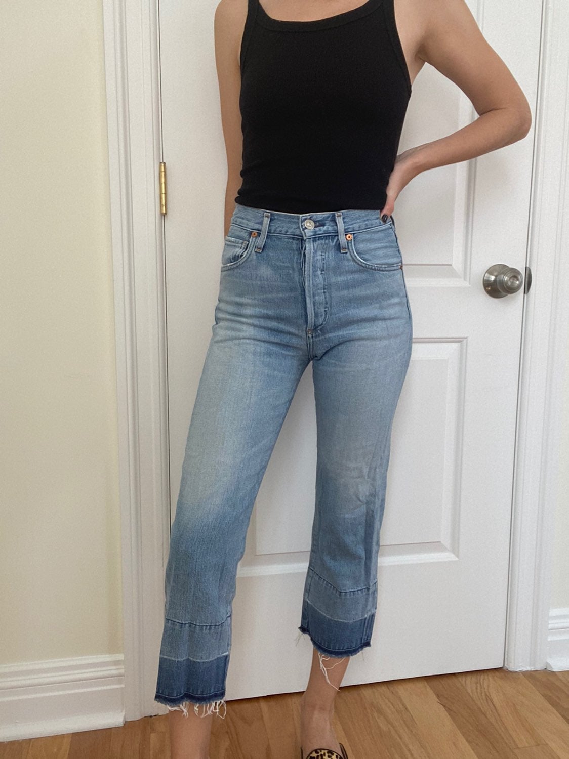 COH Cora crop jeans