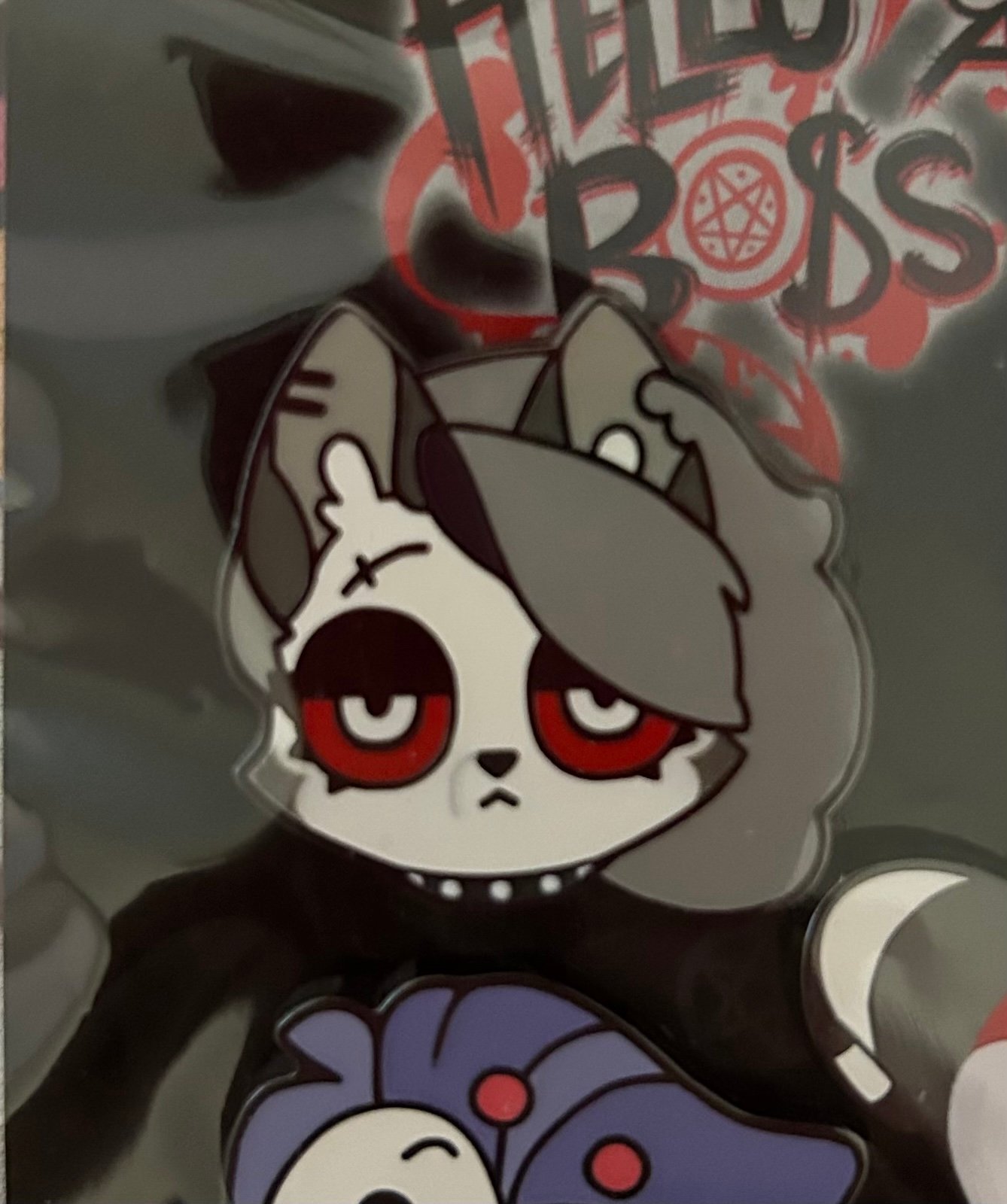 Helluva Boss Limited Edition Preorder Exclusive Mini Pillow Heads Loona Pin
