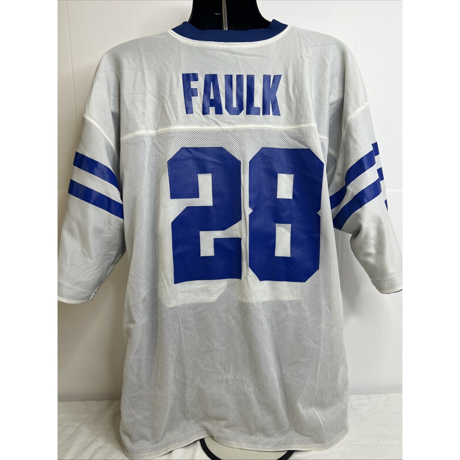 Marshall Faulk Reebok Indianapolis Colts NFL Reversible Jersey Size 54 XXL