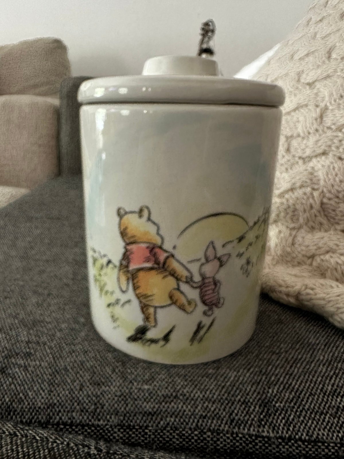 Winnie the Pooh & Piglet ~ today is my new favorite day Canister NEW