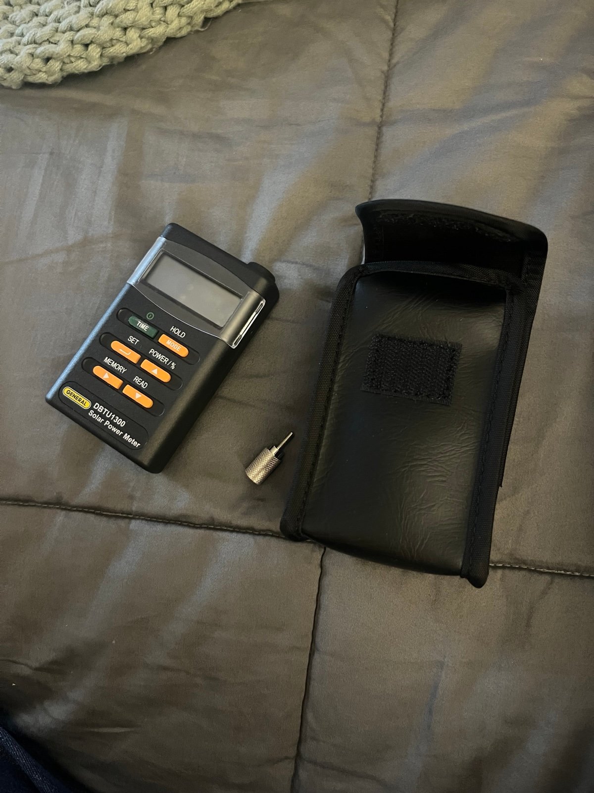 General Tools Handheld Digital Solar BTU Power Tester Meter #DBTU1300 With 4 Dig