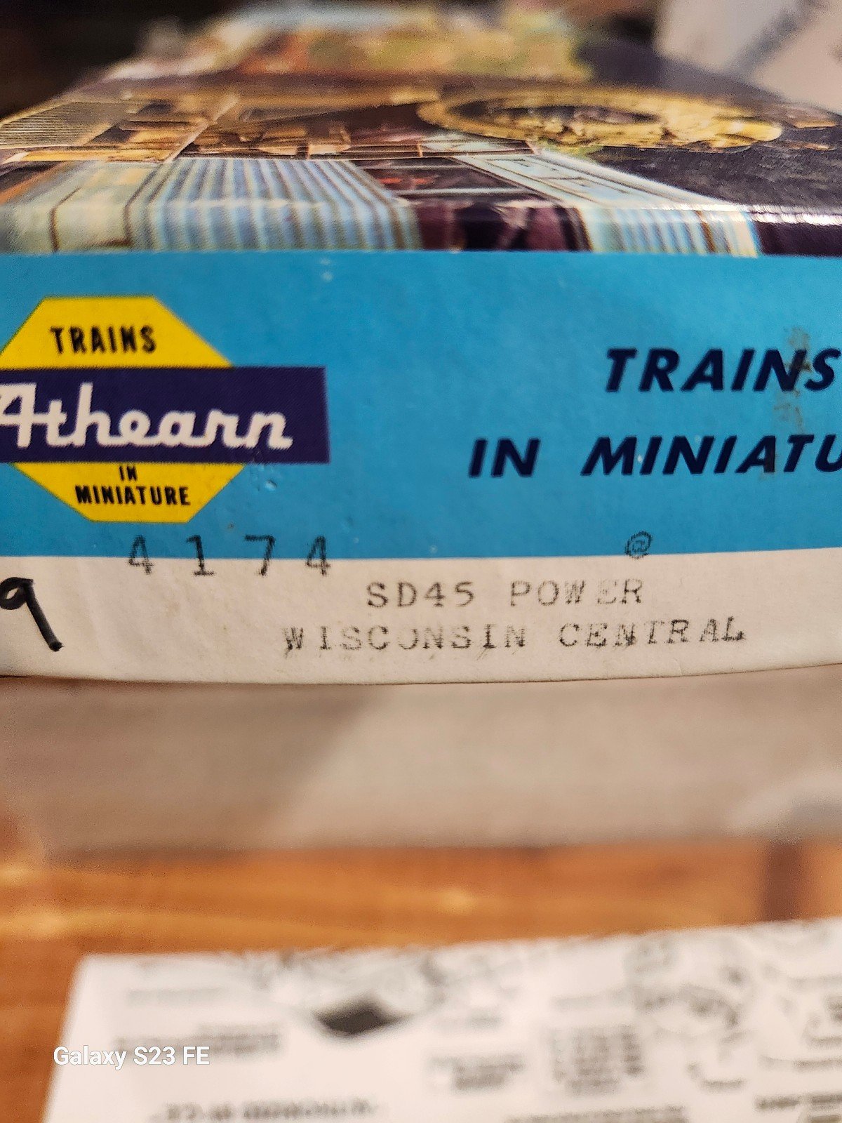 HO Athearn 4174 Sd45 Wisconsin Central 6524