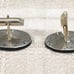 Vintage Taxco Artisan Sterling Oval Cufflinks by Alpaca