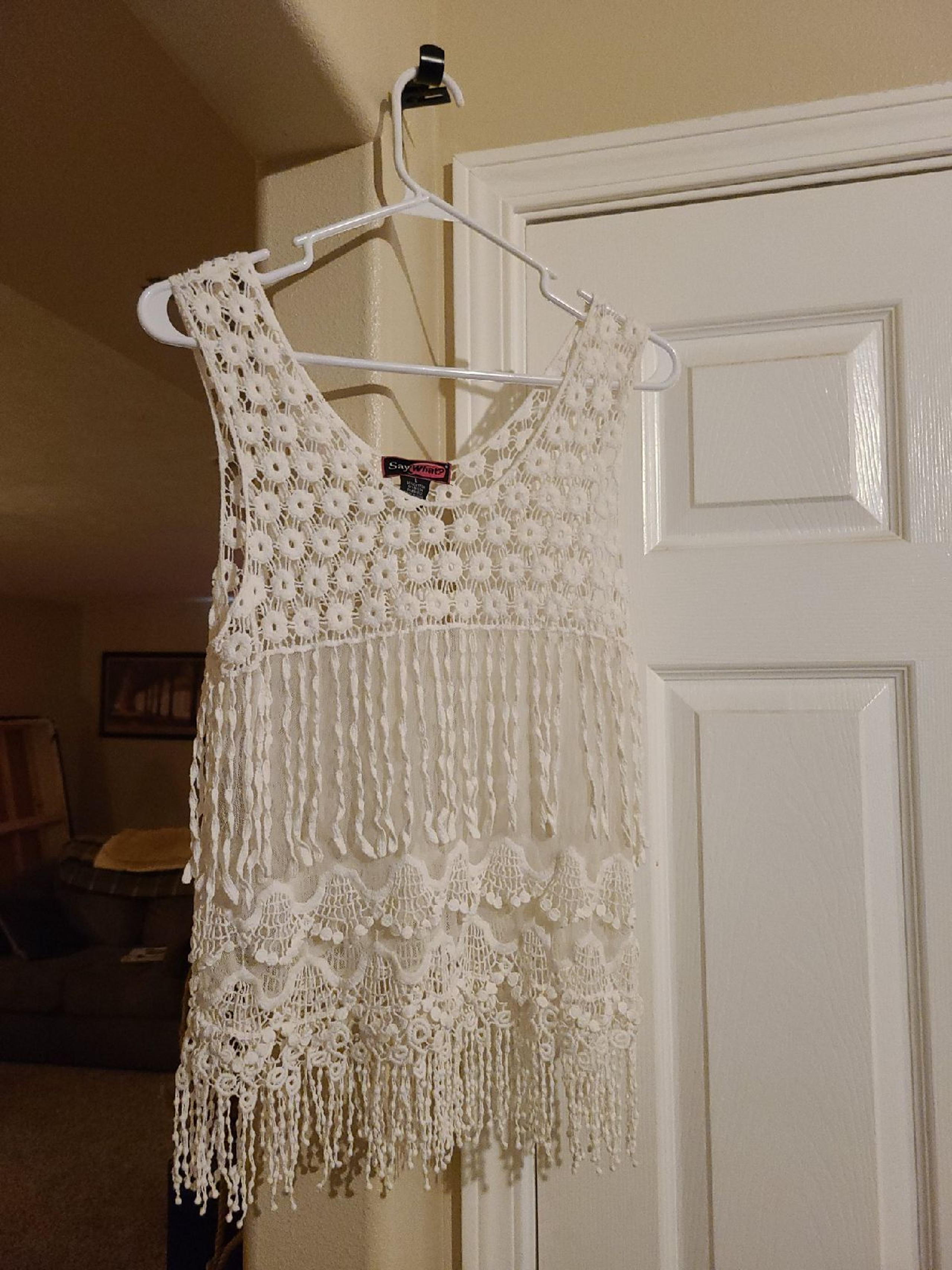 Say What boho tank top