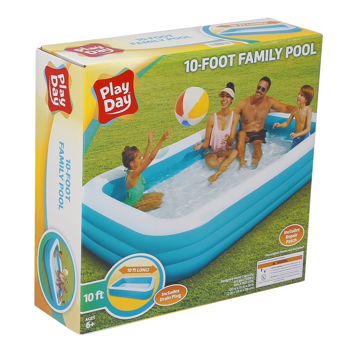 Brand New Play Day 10 Foot Pool
