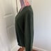 Men’s Joseph & Lyman green cashmere sweater medium