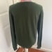 Men’s Joseph & Lyman green cashmere sweater medium
