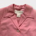 Vintage 80s/1980s Escada pink blazer, button up, fully lined, made in Germany