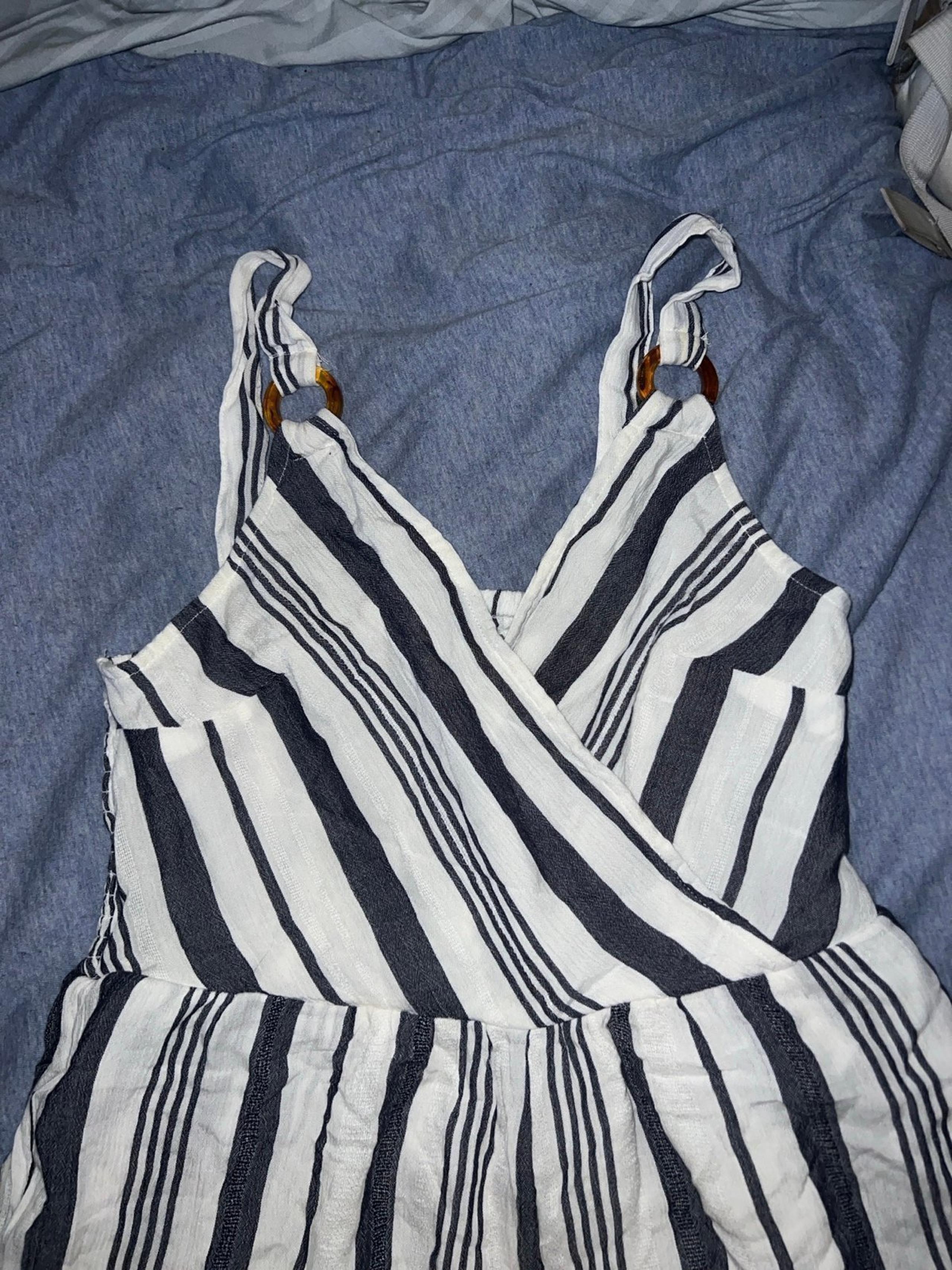 American Eagle striped jumpsuit/romper