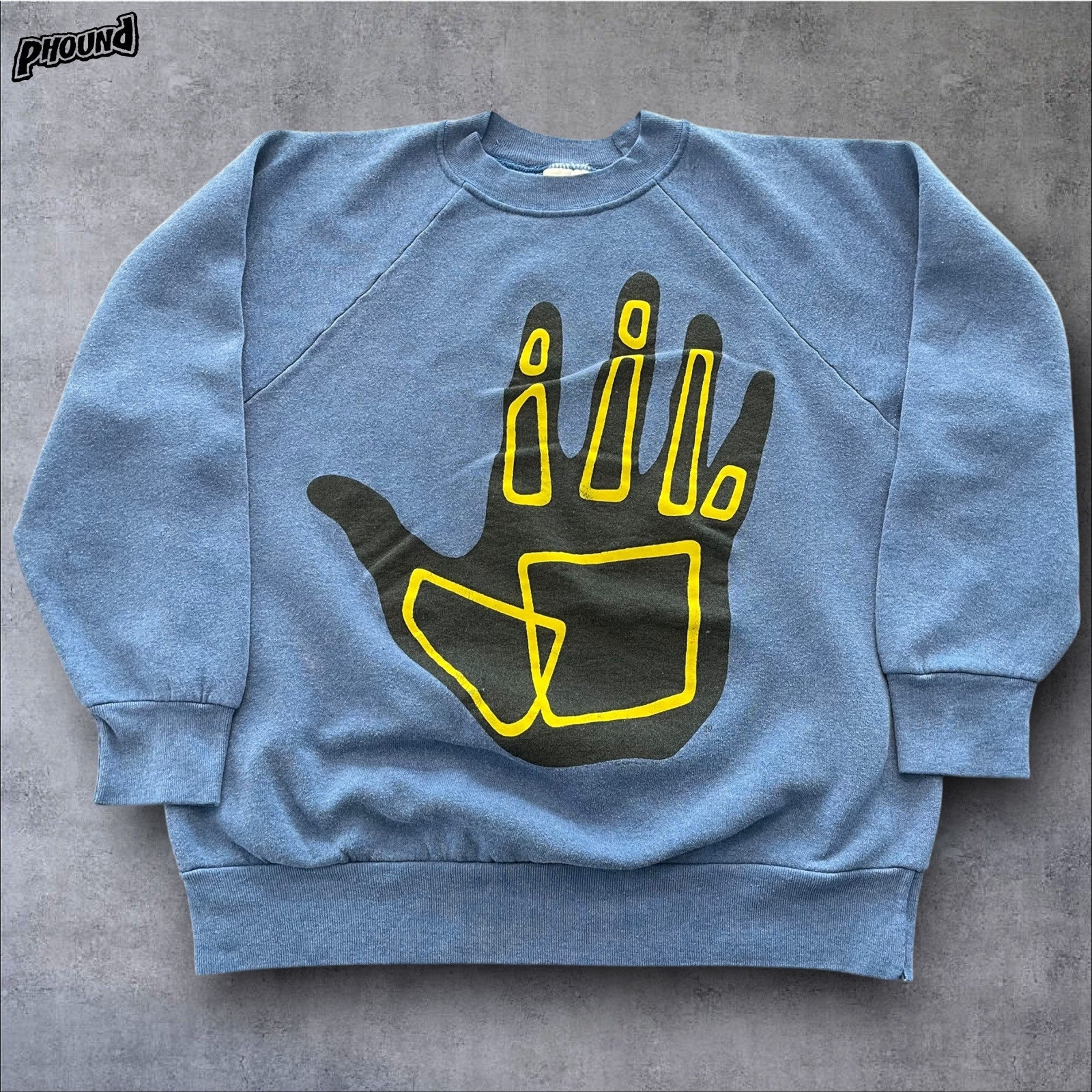 Vtg Surfer 80’s bodyglove crewneck Raglan Style Faded GUC