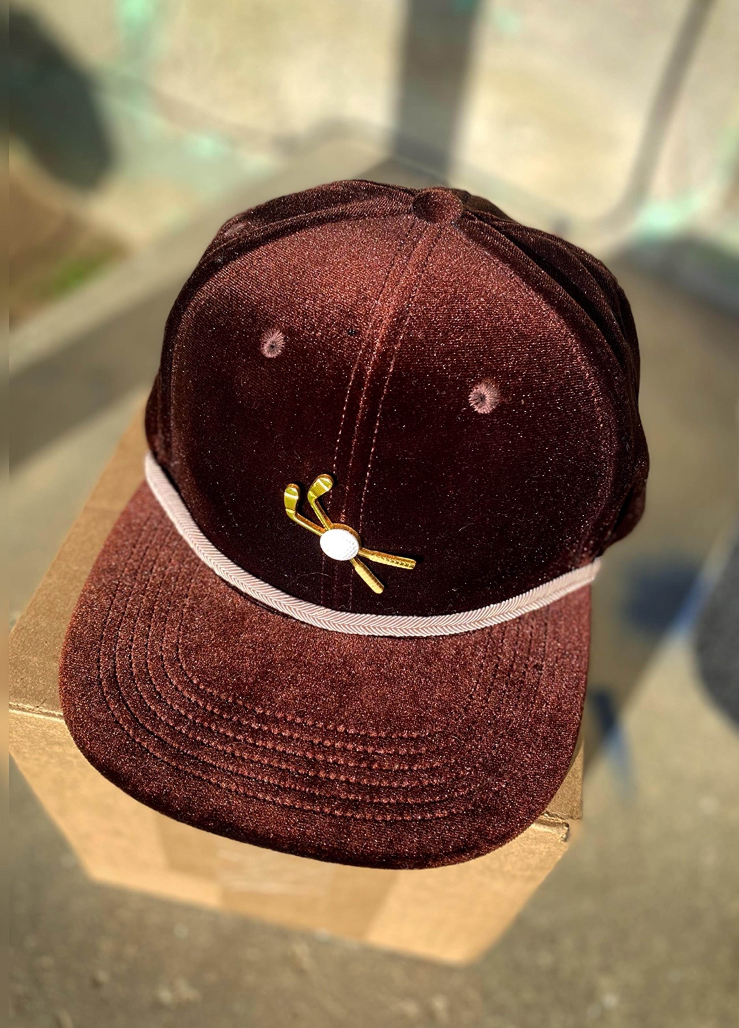 Hat (One Size Fits All) Burgundy.