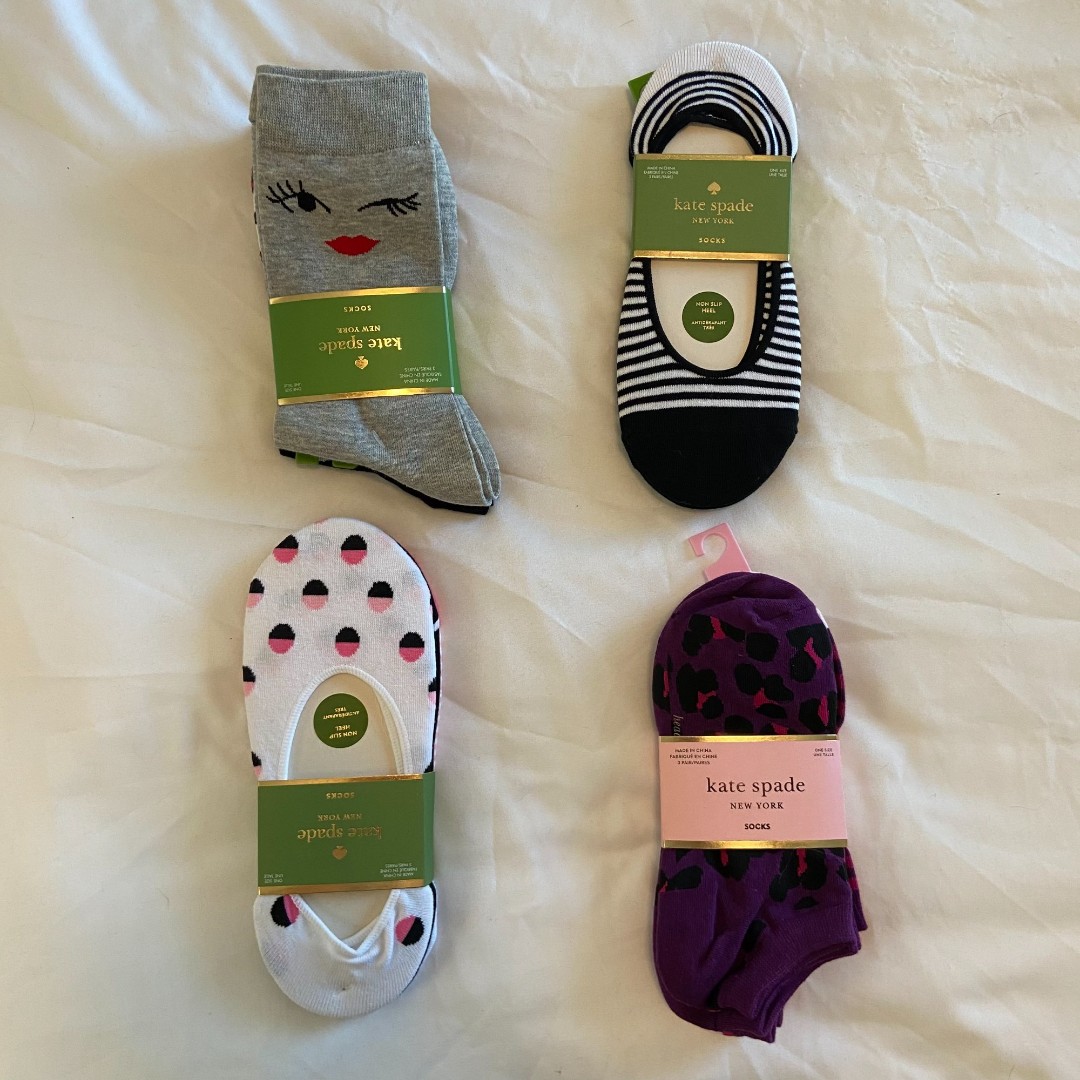 Kate Spade New York 12 Pairs of Socks NWT