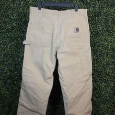 Vintage 90s Carhartt 34x32 Duck Dungaree Fit Carpenter Pants