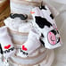 Cow Diaper Cake, Farm Baby Shower