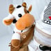 Cow Diaper Cake, Farm Baby Shower