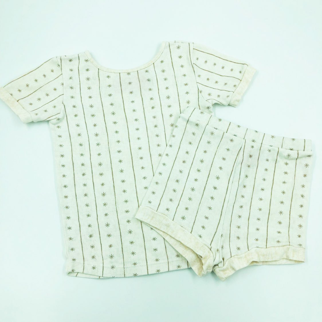 Wildling Oatmeal Star Pajamas