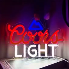 COOL Light Neon Decorations for Beer Men's Cave Club Push Button Control