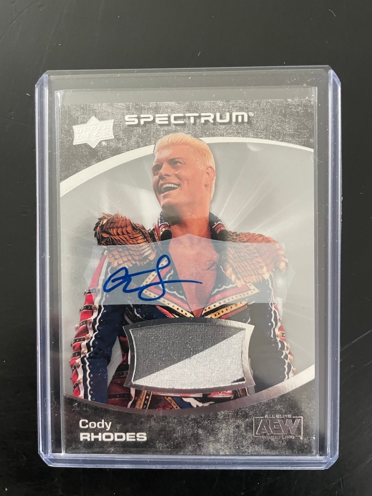 2021 AEW Spectrum CODY RHODES /20 patch autograph card WWE