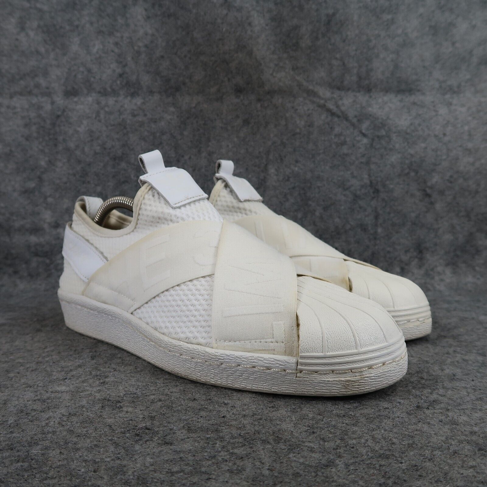 Adidas women's superstar slip-on casual sneakers 2025