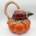Pumpkin Gourd Leaf Fall Autumn Thanksgiving Ceramic Pitcher