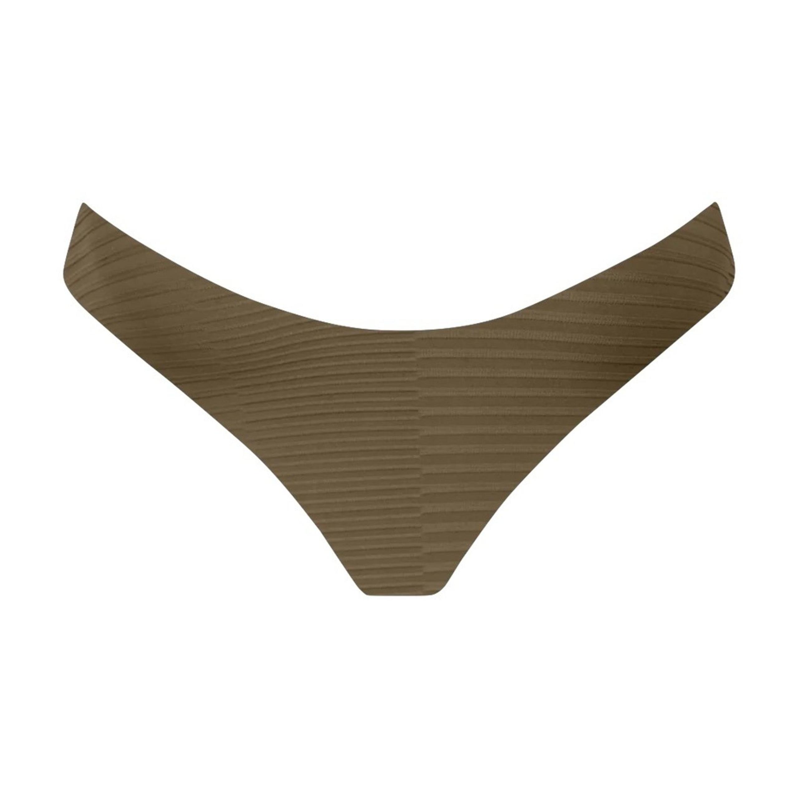 Acacia HO'OKIPA Bikini  Bottom - Bear Dual Ribbed  - Minimal Coverage - Medium