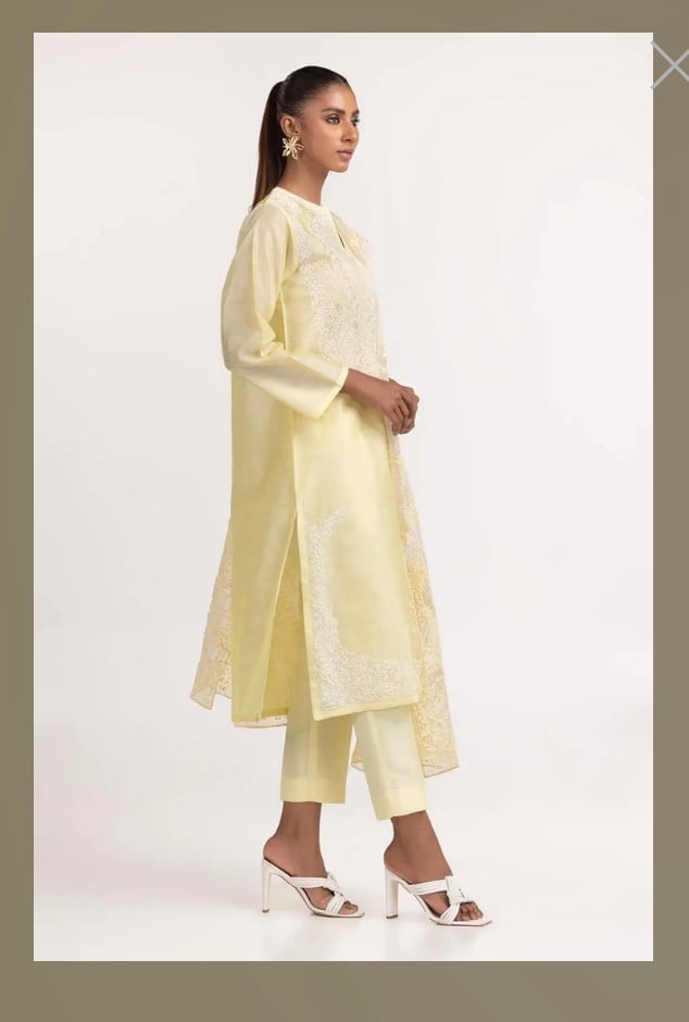 Pakistani designer 3pc dress