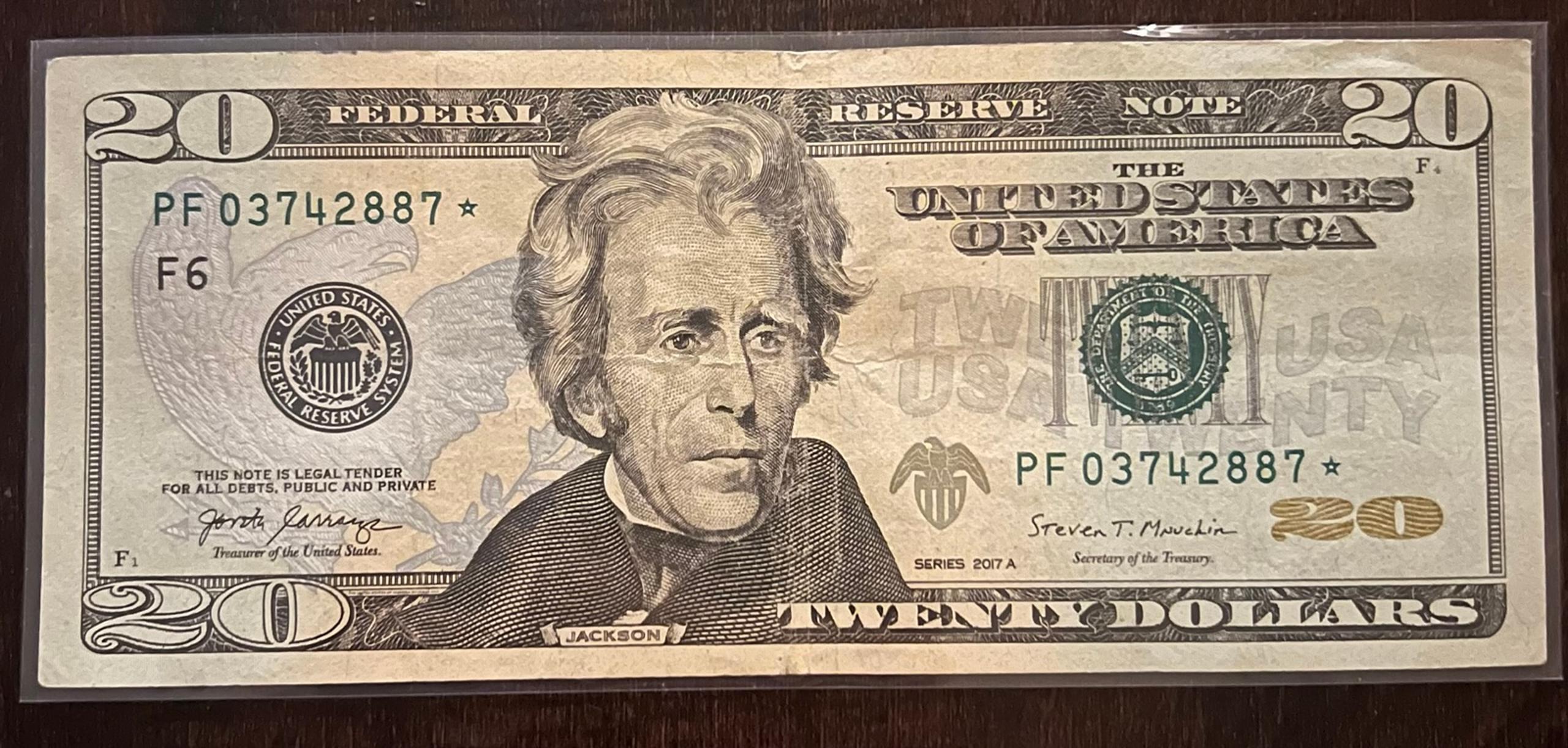 Collectible $20 Star Note - Series 2017A