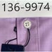 Original Penguin Mens Dress Shirt 17.5 34/35 Slim Fit Stretch Purple NEW