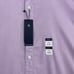 Original Penguin Mens Dress Shirt 17.5 34/35 Slim Fit Stretch Purple NEW