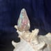 Titanium Druzy Gemstone Handcrafted statement ring 8 - 8.5