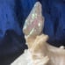 Titanium Druzy Gemstone Handcrafted statement ring 8 - 8.5