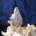 Titanium Druzy Gemstone Handcrafted statement ring 8 - 8.5