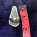 Titanium Druzy Gemstone Handcrafted statement ring 8 - 8.5