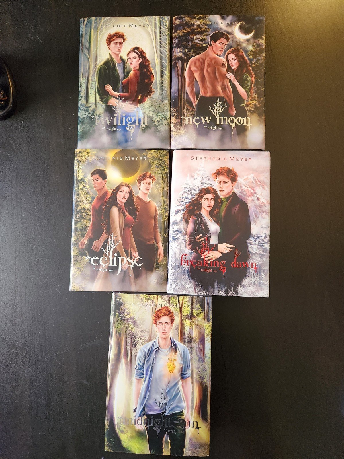 Twilight, new moon, eclipse, breaking dawn