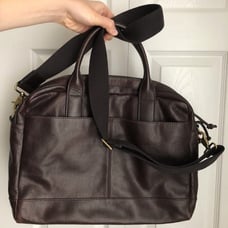 Fossil Leather Messenger/Shoulder Bag