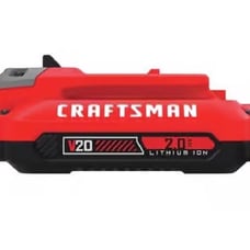 new CRAFTSMAN V20 Battery, 2.0 Ah, Lithium Ion Battery (CMCB202)