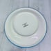 Sonoma SNOWFALL Blue Embossed White Snowflakes Christmas Dinner Plates Set of 2