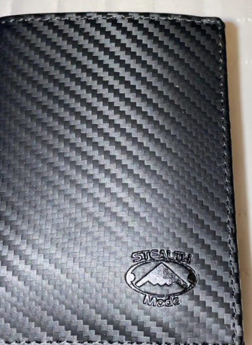 Leather Trifold RFID Wallet For Men With Flip Out ID Holder