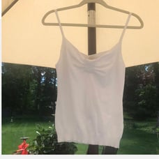 Valentino White Cotton Cami