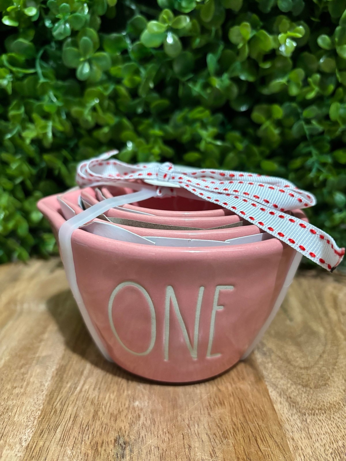 Rae Dunn NWT Pink Measuring Cups