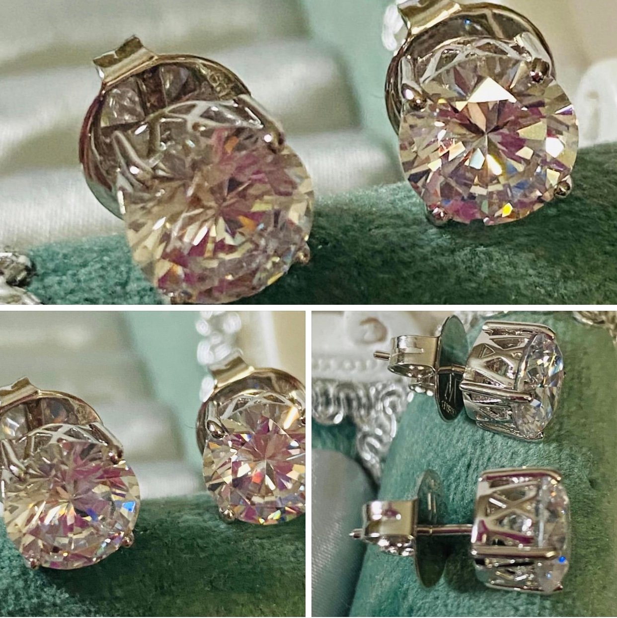 Charles Winston for Bella Luce 9.60ctw Rhodium Plated Sterling Silver
