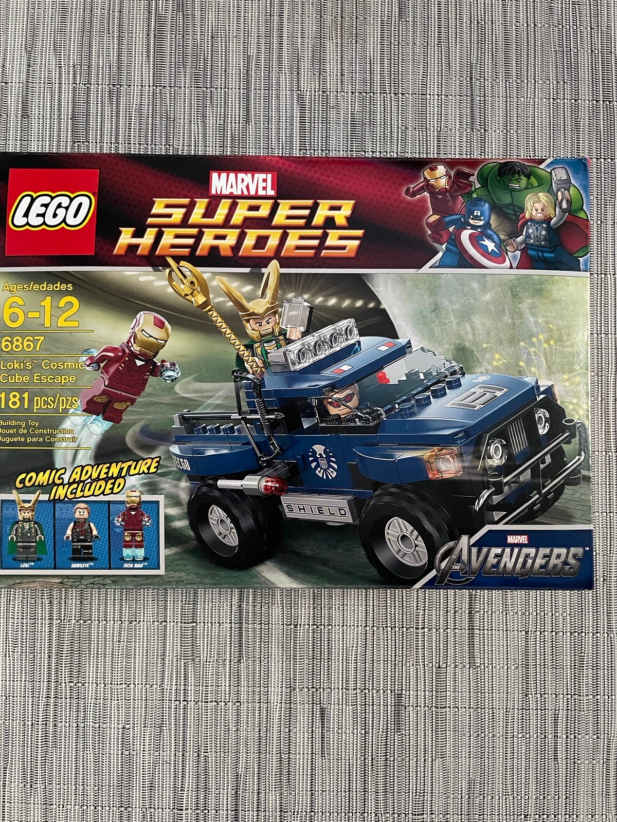 Lego 6867 Marvel Super Heroes: Loki’s Cosmic Cube Escape