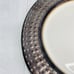 Threshold ROYAL ABBEY Copper Stoneware Embossed Dots Rim Salad Plates Set 3