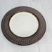 Threshold ROYAL ABBEY Copper Stoneware Embossed Dots Rim Salad Plates Set 3