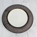 Threshold ROYAL ABBEY Copper Stoneware Embossed Dots Rim Salad Plates Set 3