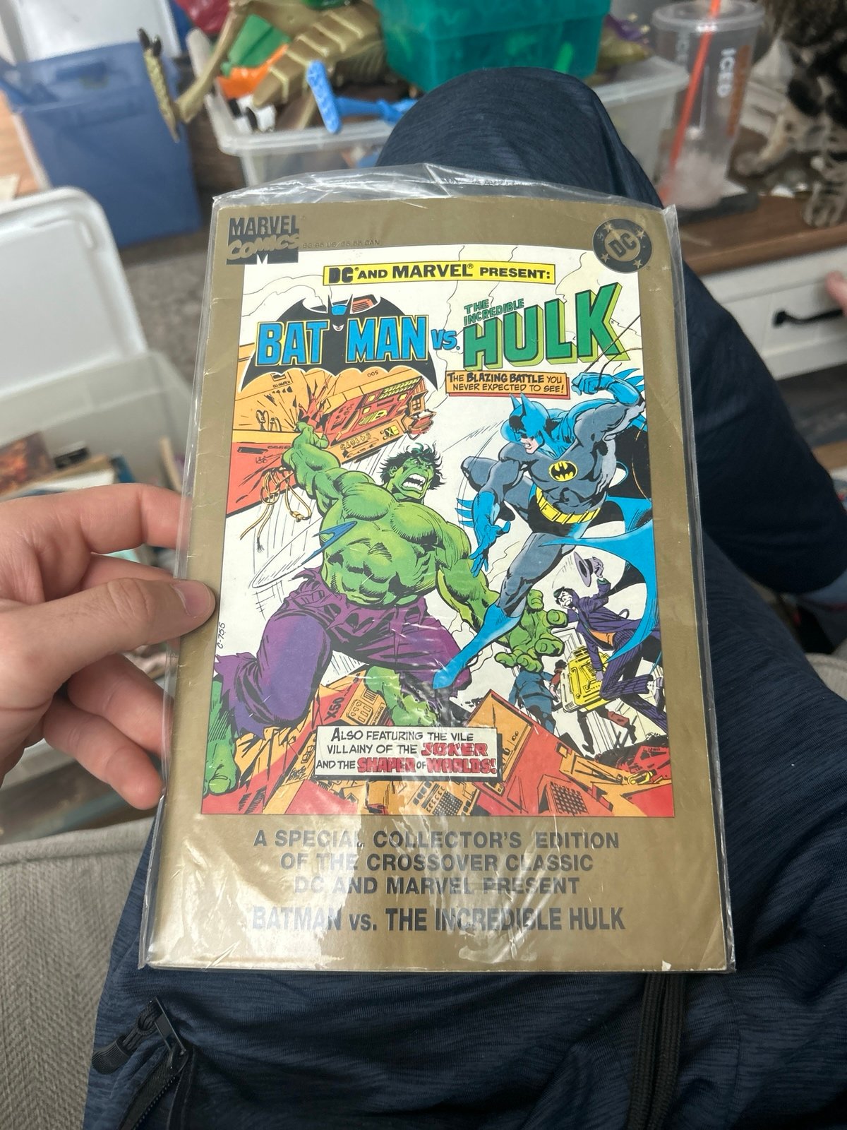 Marvel DC Batman vs The Incredible Hulk Comic Book Special Collector's Edition