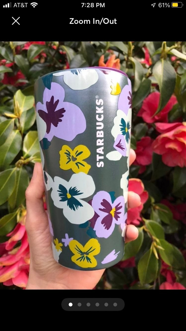Starbucks ceramic tumbler