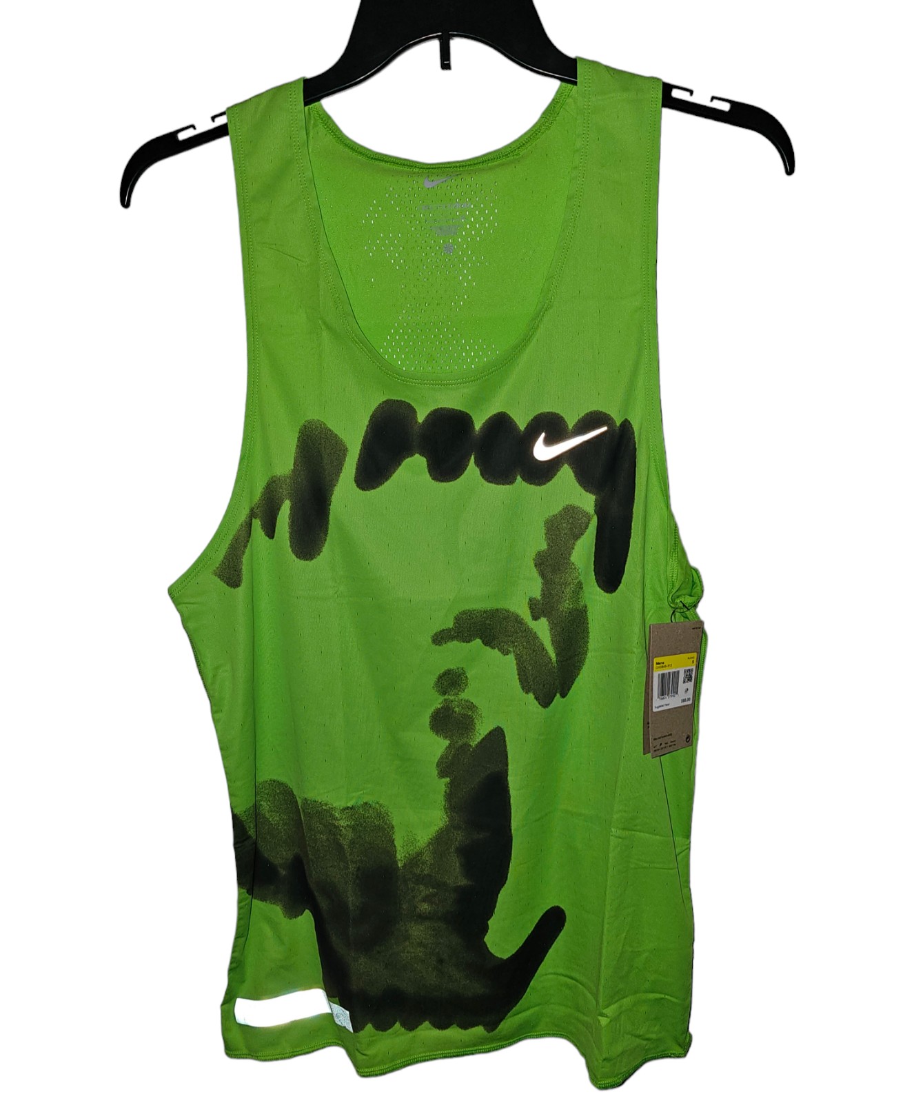 Nike Dri-FIT ADV Run Division Running Tank Top Green [DX0845-313] Men’s Size S